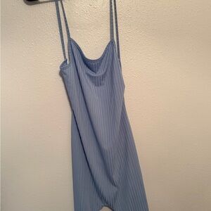Light Blue Strappy Dress